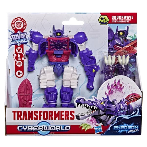 Transformers Cyberworld Ultimate Cyber changer Shockwave