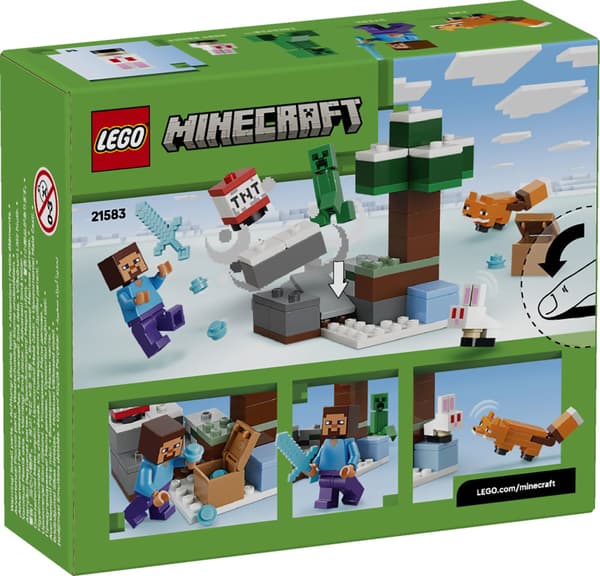 LEGO® Minecraft Steves taigaeventyr 21583
