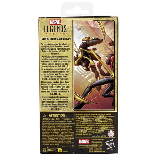 Marvel Legends Series Figur Iron Spider (Aaron Davis)