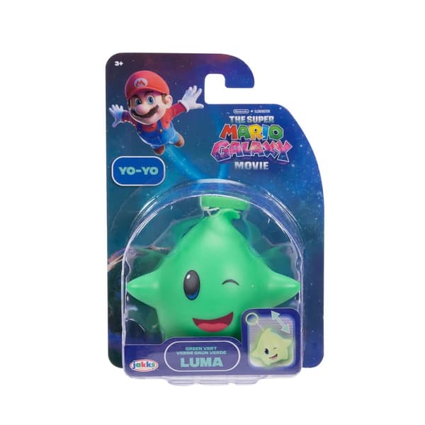 Mario Galaxy Movie Yo-Yo Luma Green