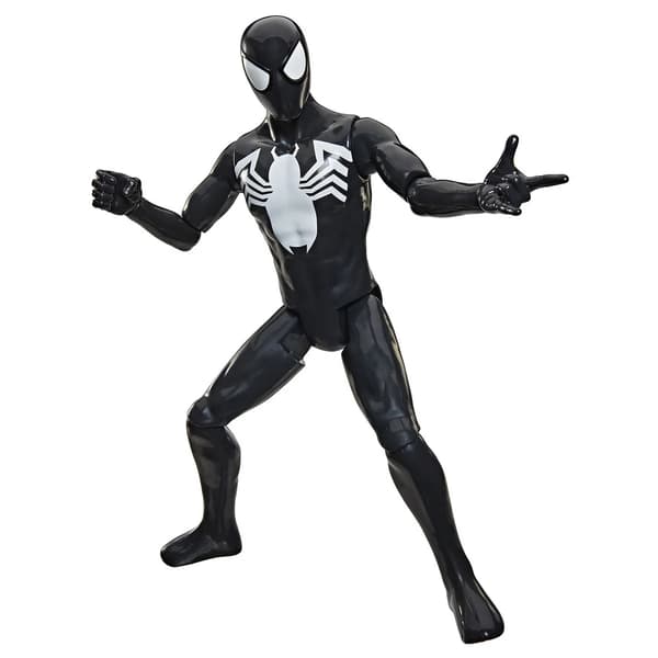 Marvel Spiderman Titan Series Black Suit Spider-Man