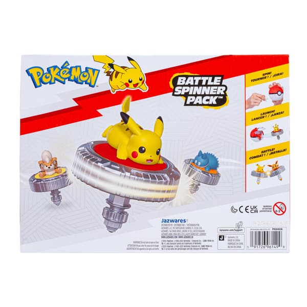 Pokemon Battle Spinner Pack Pikachu with Great Ball