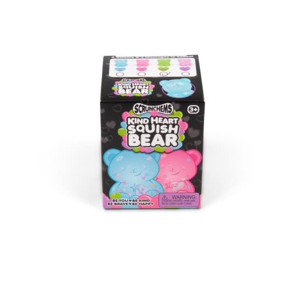 Scrunchems Kind Heart Squish Bear Blå