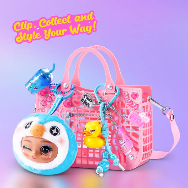 Cha Cha Cha Bag Väska med Charms Rosa
