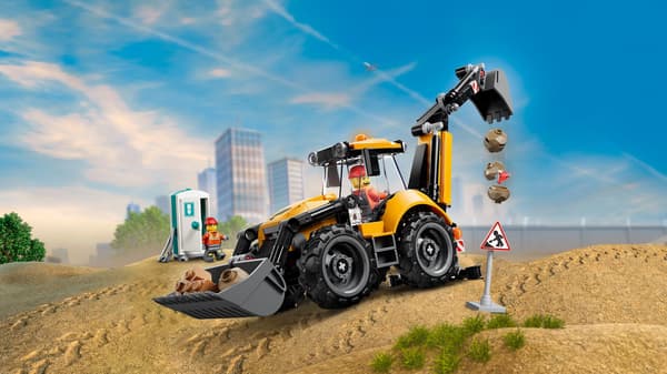 LEGO® City Gul gravemaskine 60480