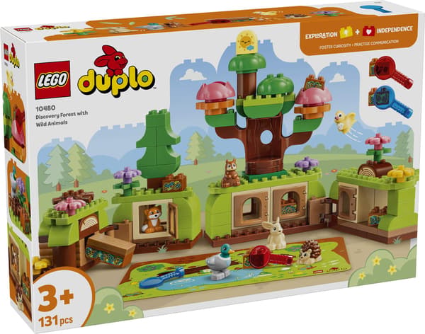 LEGO® DUPLO Vildskov med dyr 10480