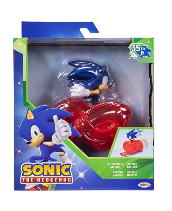 Sonic Figur med tilbehør W1 Running Sonic