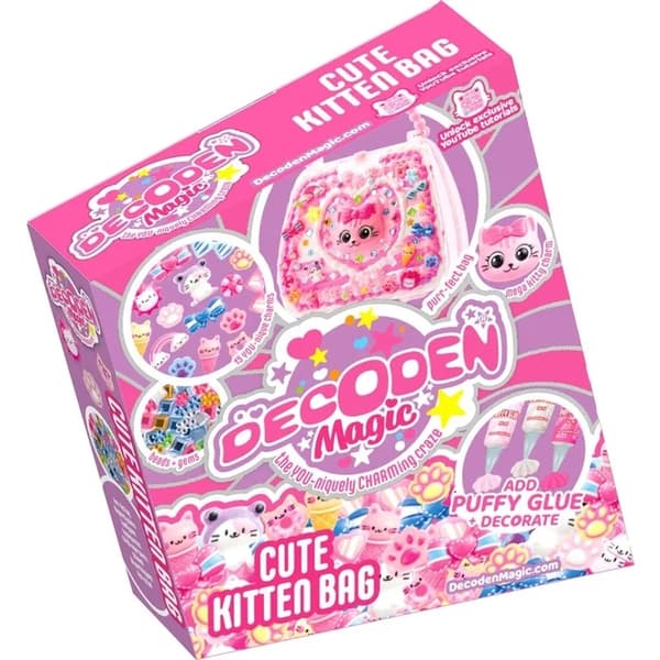 Decoden Magic Deluxe Cute Kitten Bag