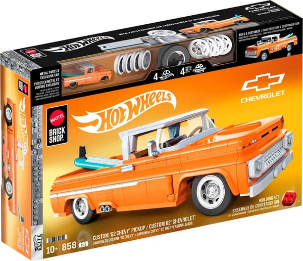Hot Wheels Brick Shop Elite Series Custom 62 Chevy Pickup