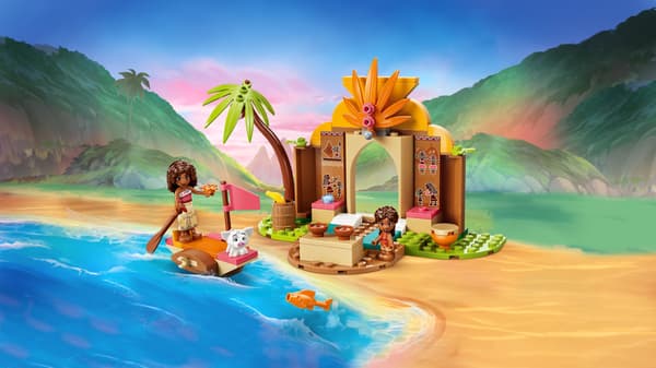 LEGO® Disney Byhus & båt 43282