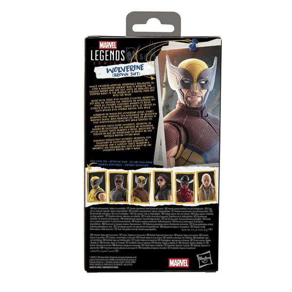 Marvel Legends Series Hahmo Wolverine (Brown Suit)
