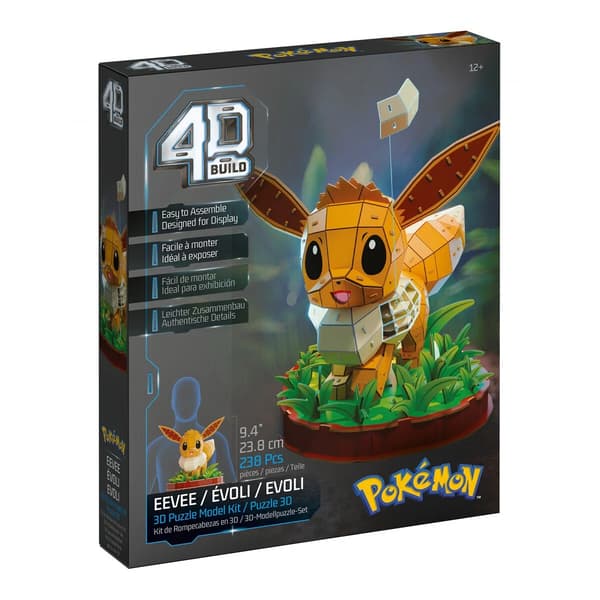 Pokemon 4D Build Puslespil Eevee