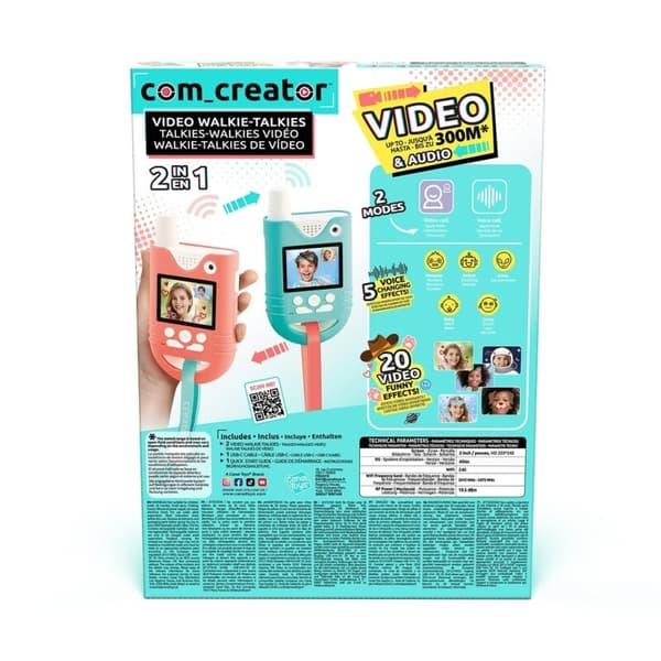 Com Creator Video Walkie-Talkies