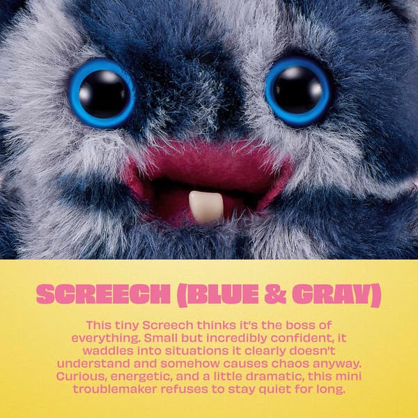 Fuggler Baby Fugg Screech Edition (Blue & Gray)