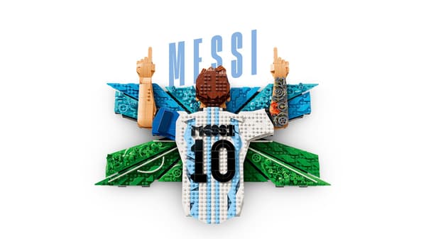 LEGO® Editions Lionel Messi - fejring 43018