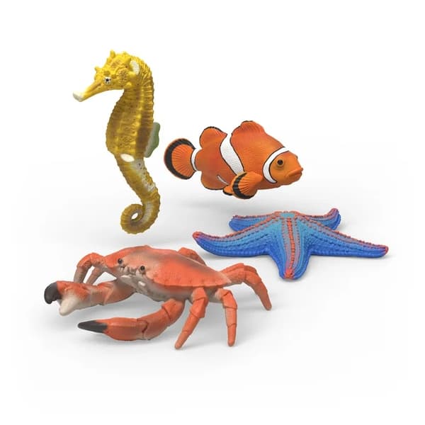 schleich® WILD LIFE Havsdjur 4-pack 42742
