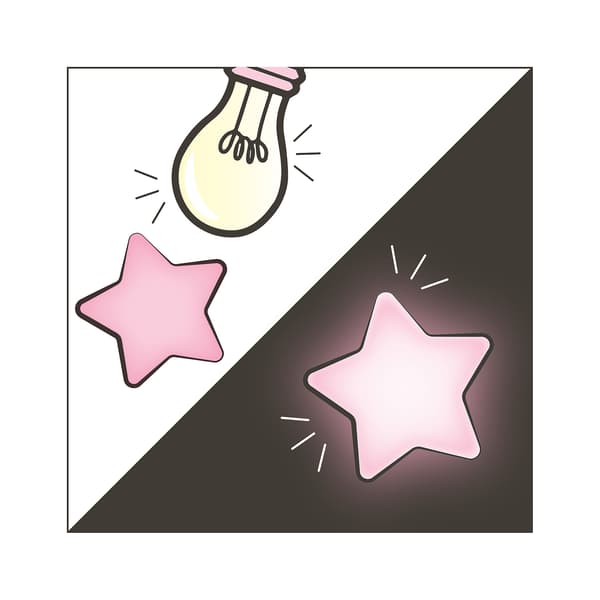 Ylvi Unicorn Glow in the Dark Stjerner