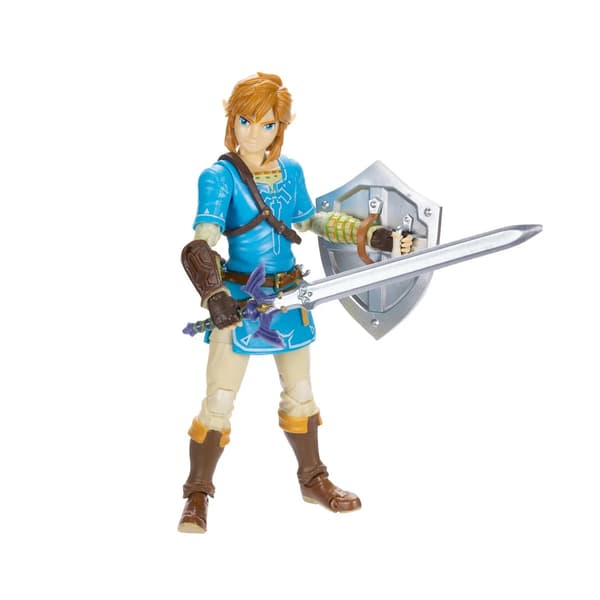 Zelda Hahmo Link with Master Sword and Shield