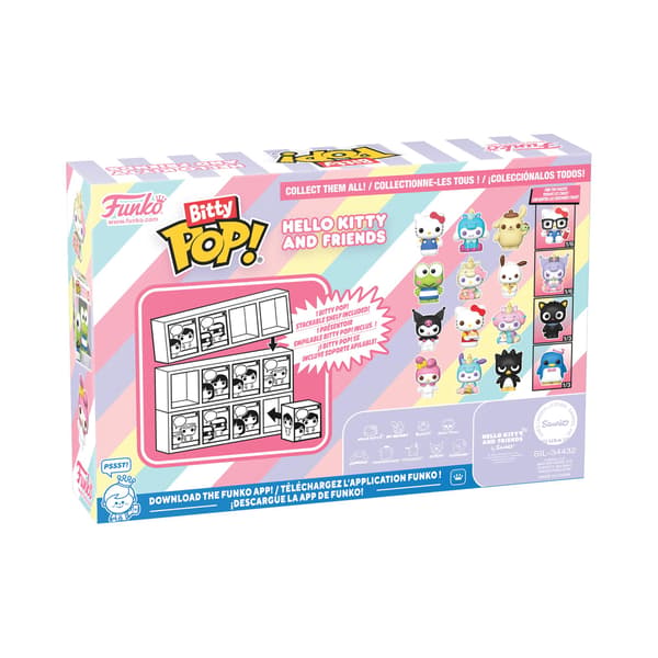 Funko Bitty POP! Hello Kitty 4 kpl