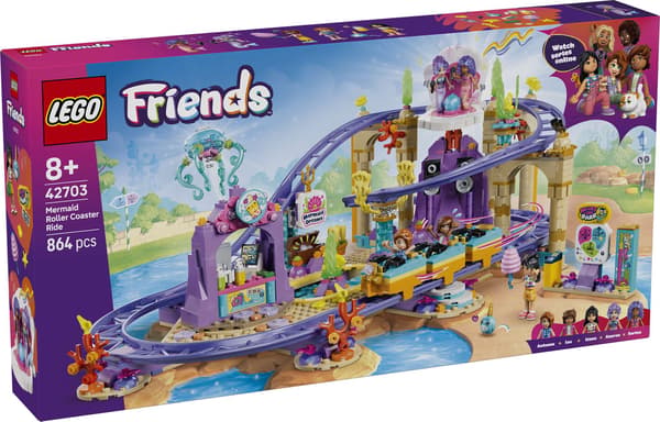 LEGO® Friends Rutsjebane med havfrue-tema 42703