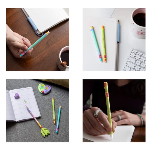 Legami Penna med utsuddat bläck 2-pack Valentine Edition