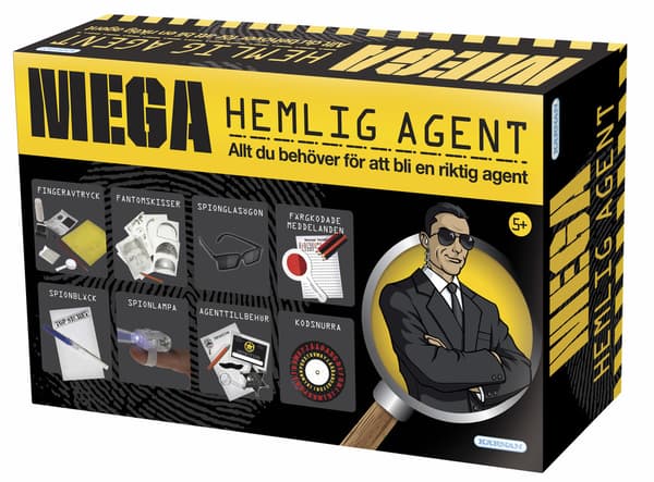 Agentlåda Mega Hemlig Agent