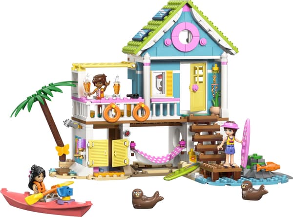 LEGO® Friends Strandhus med sälar 42699