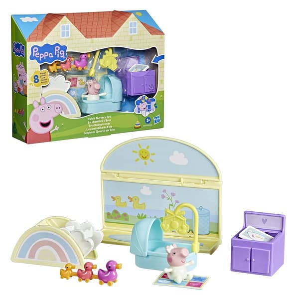 Peppa Pig -huone Evien lastenhuone