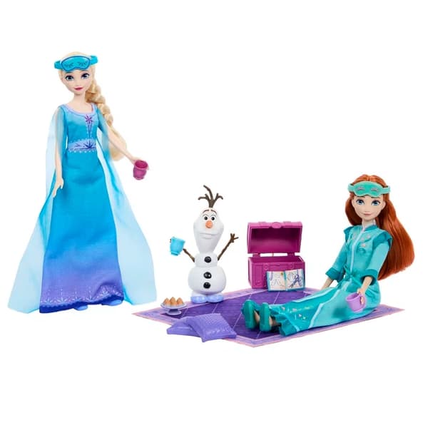 Disney Frozen Elsa & Anna Dukker med tilbehør