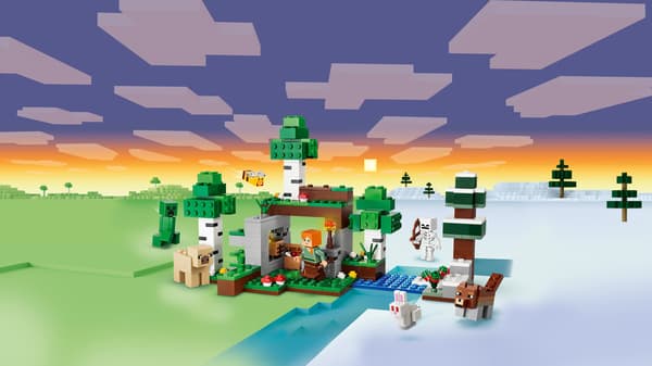 LEGO® Minecraft Den første nats eventyr 21593