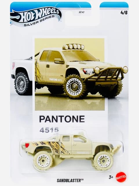 Hot Wheels Silver Series Pantone 4/6 Sandblasblaster