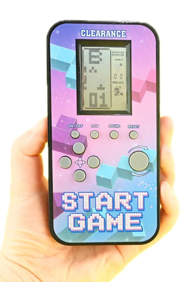 Brick Game Pusselspel Lila