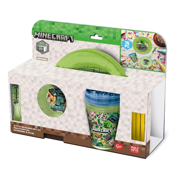 Minecraft Party Kit Uudelleenkäytettävä