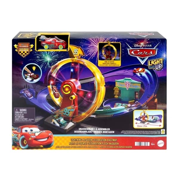 Disney Cars McQueen Celebration Raceway