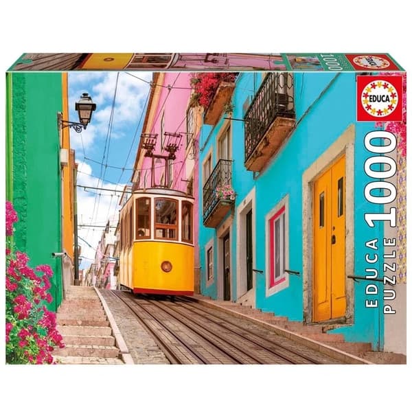 Educa Colourful Lissabon Puslespil 1000 brikker