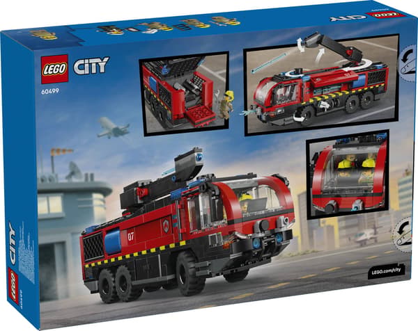 LEGO® City Lufthavnsbrandbil 60499
