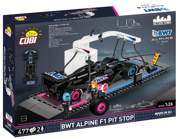 Cobi BWT Alpine F1 Pit Stop 1:26