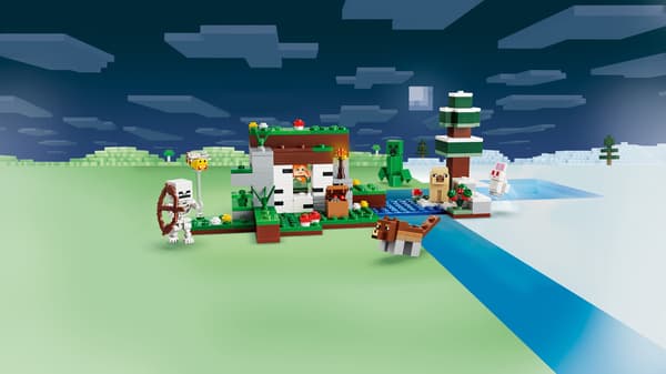 LEGO® Minecraft Den første nats eventyr 21593