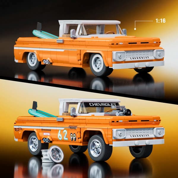 Hot Wheels Brick Shop Elite Series Custom 62 Chevy Pickup