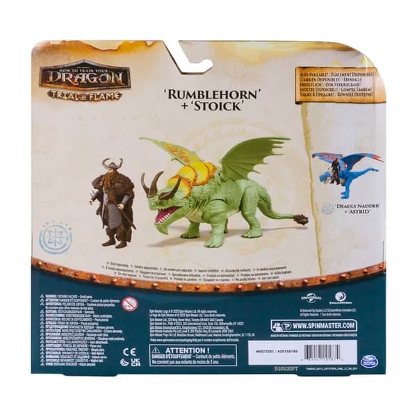 Dragons Rumblehorn & Stoick