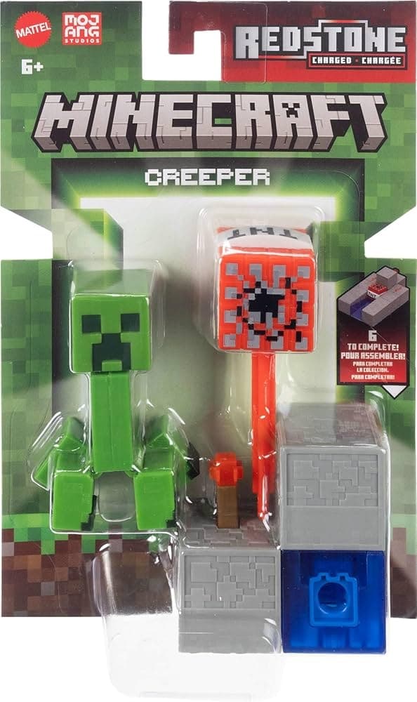 Minecraft Redstone Hahmo Creeper