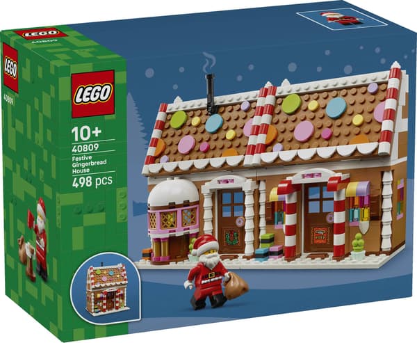 LEGO® Jouluinen piparkakkutalo 40809