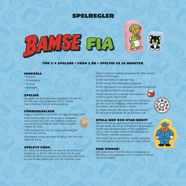 Bamse Fia i trä