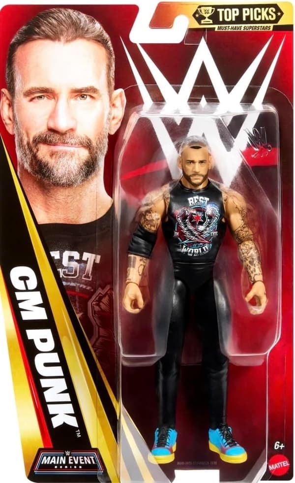 WWE Main Event Series Figur CM Punk