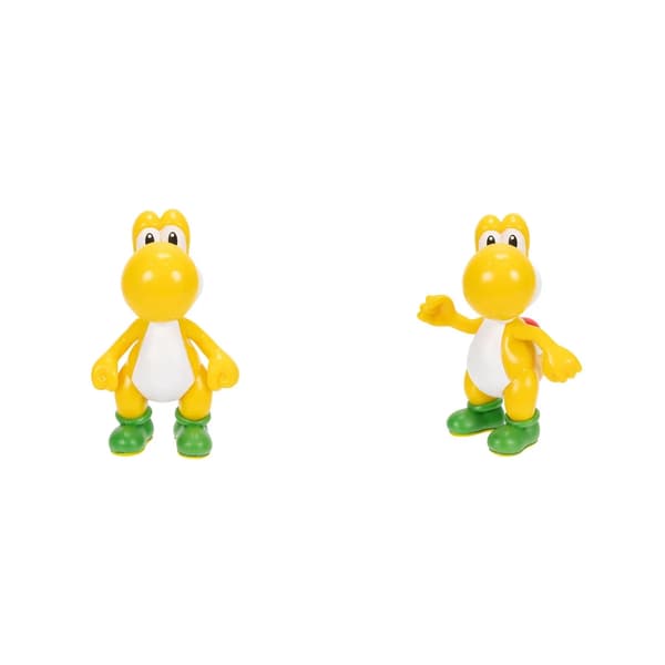 Super Mario Hahmo 5cm W58 Yellow Yoshi