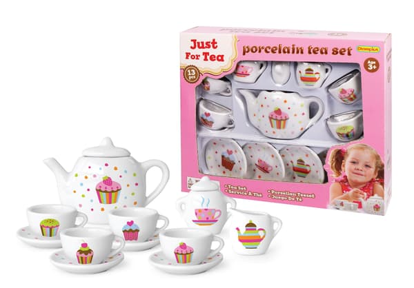 Teesetti 13 osaa, posliinia