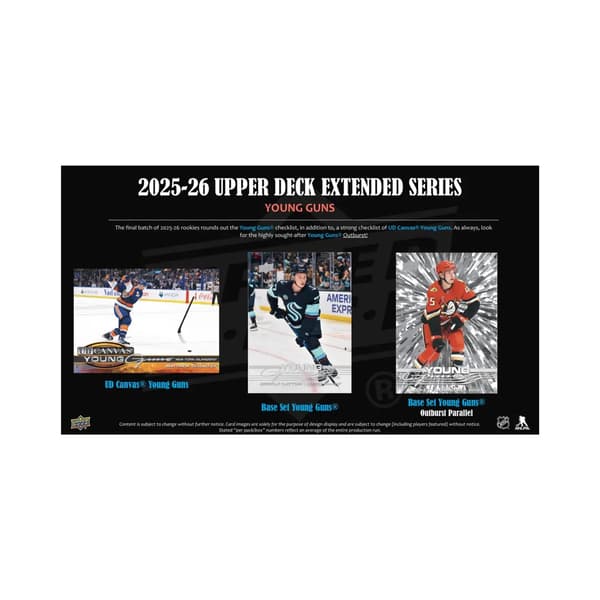 Upper Deck NHL 2025-26 Extended Series