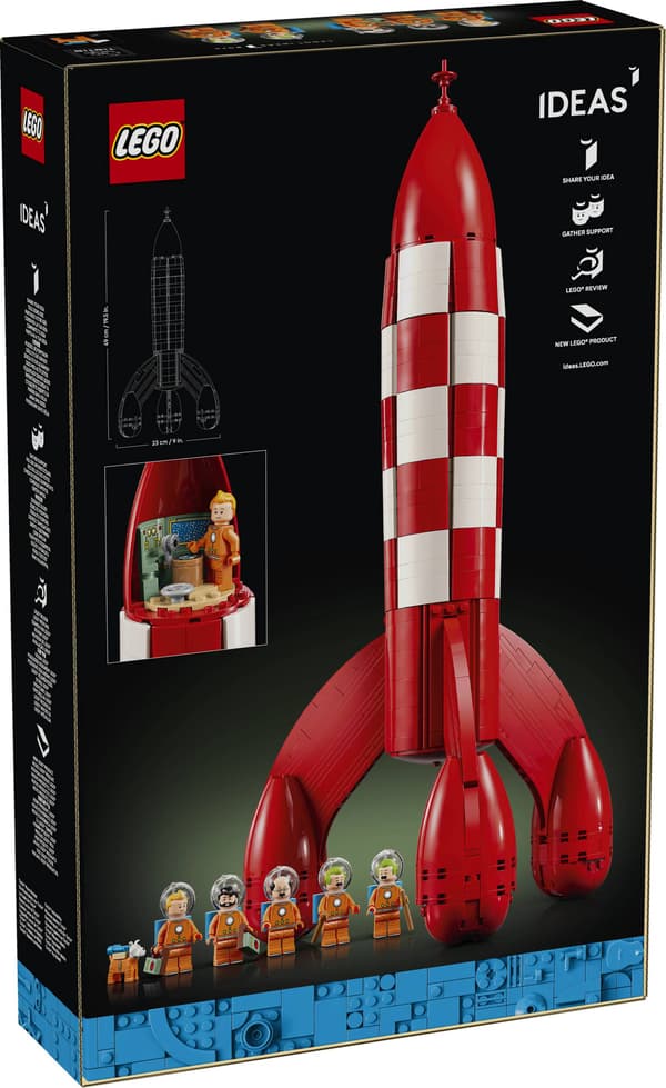 LEGO® Ideas Tintin® månraket 21367