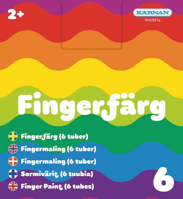 Fingermaling 6 tuber