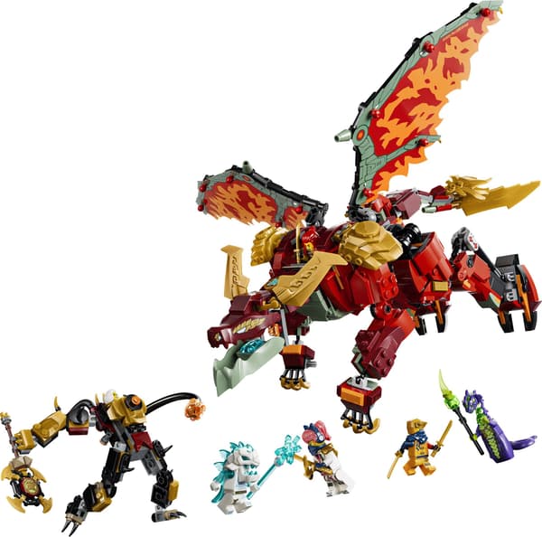 LEGO® Ninjago Wyldfyres transformerende robotdrage 71868